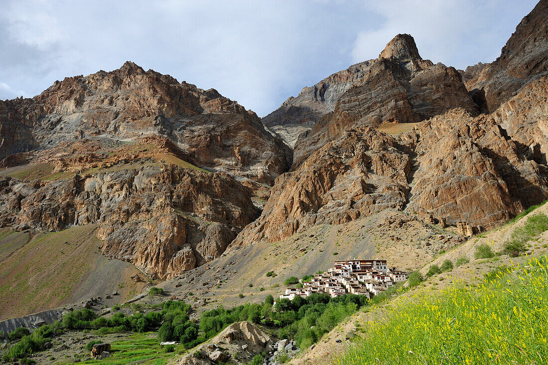Kloster Lingshed, Lingshed, Großer Zanskar Trek, Zanskargebirge, Zanskar, Ladakh, Indien