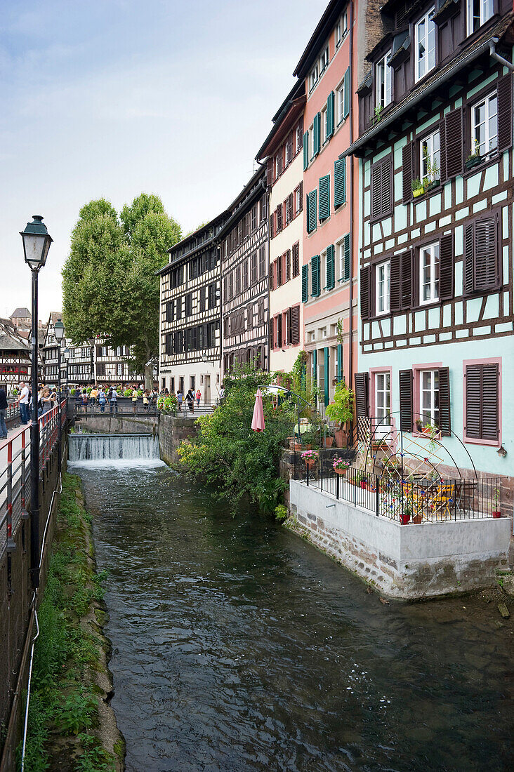 Half Timbered Houses of La Petite France, Strasbourg, Straßburg, Alsace, France