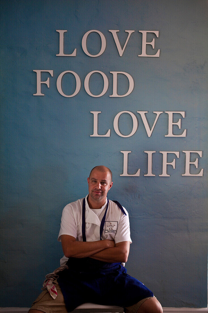 Executive Chef Franck Dangereux, Restaurant The Foodbarn, Noordhoek, Western Cape, South Africa, RSA, Africa