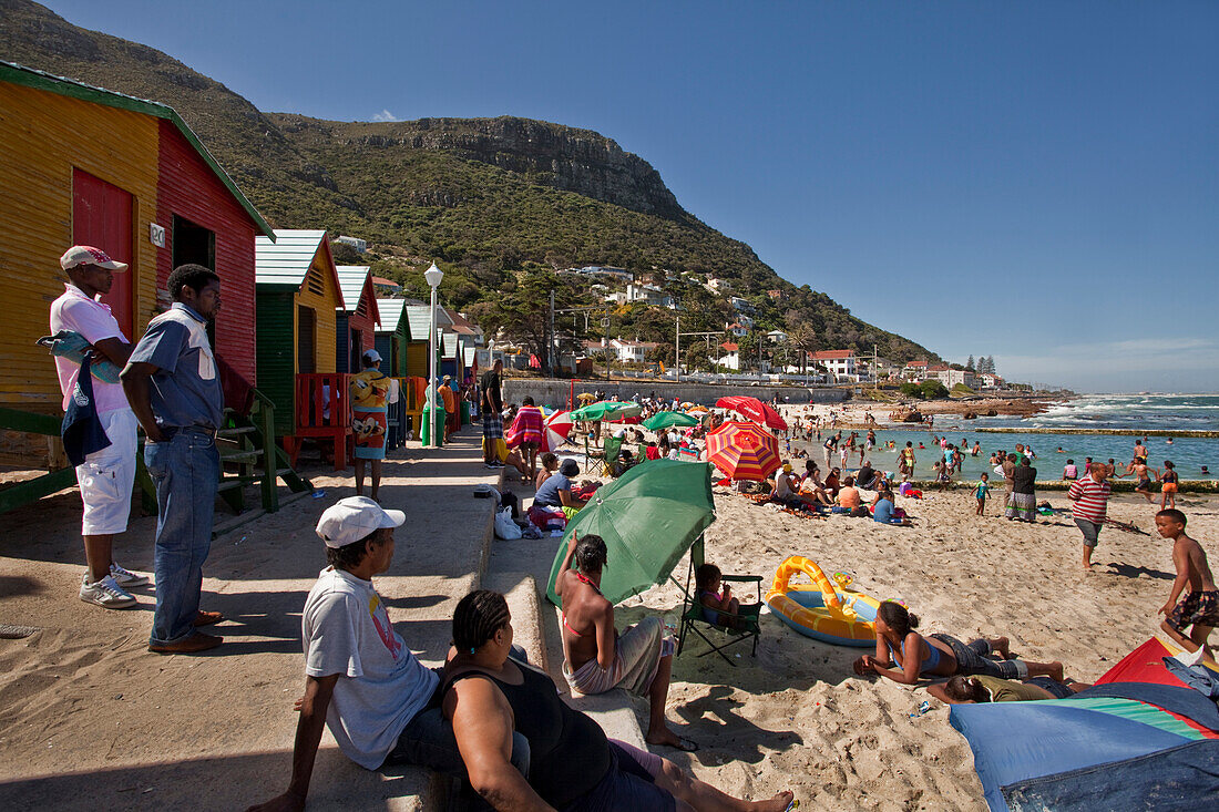 Muizenberg Beach, Muizenberg, False Bay, Cape Town, Cape Town, Western Cape, South Africa, RSA, Africa