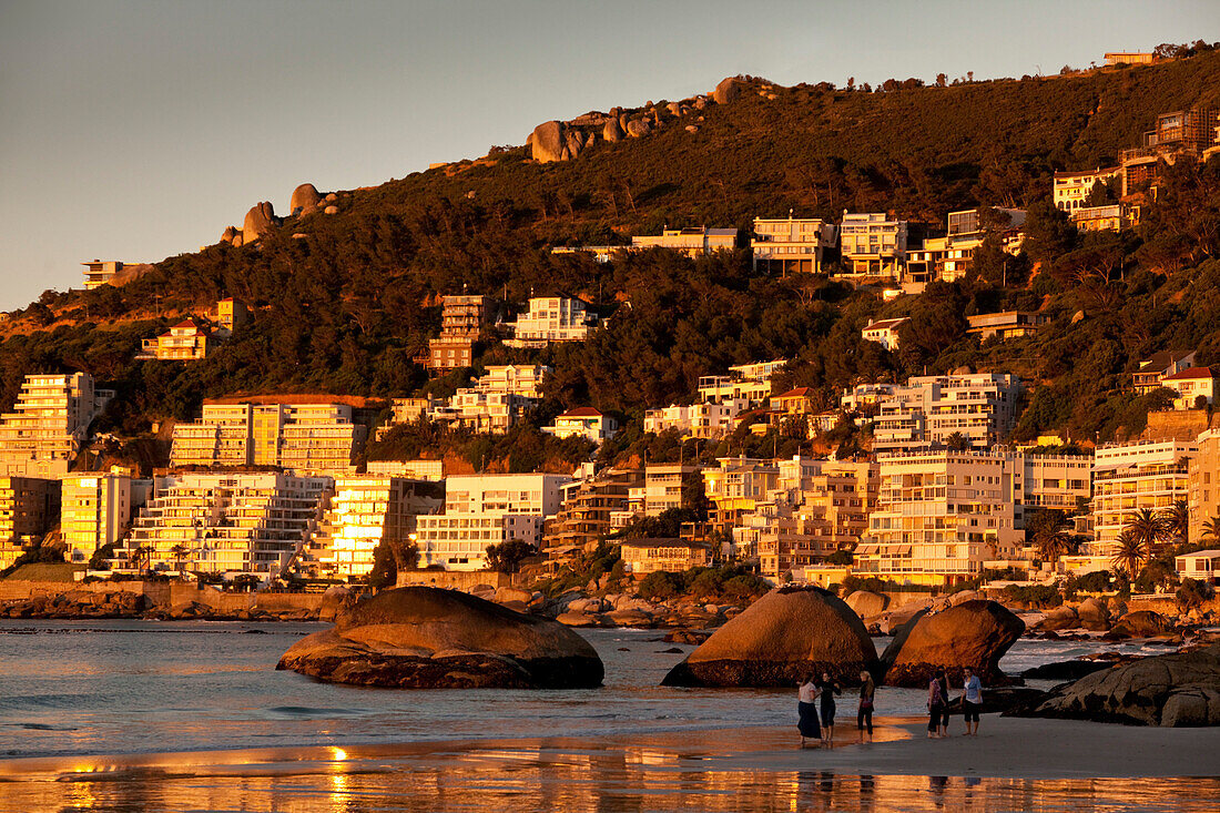 Clifton Beach at sunset, Cape Town, Western Cape, South Africa, RSA, Africa