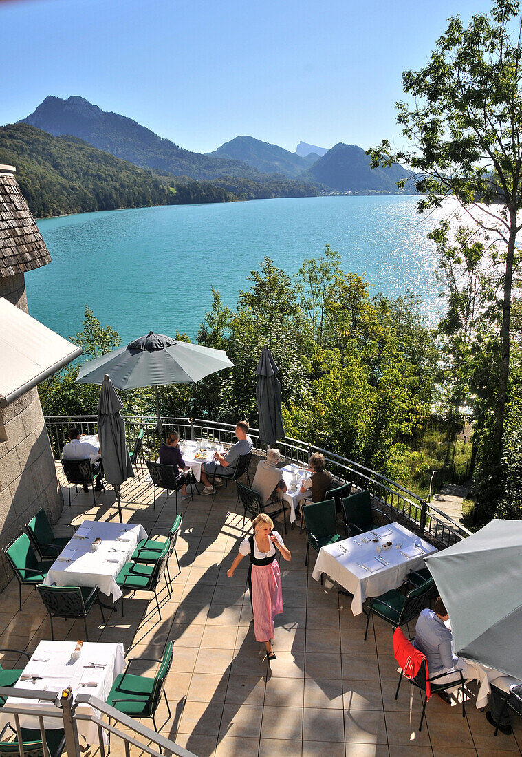 Hotel Schloß Fuschl, Fuschlsee, Flachgau, Salzburg, Österreich