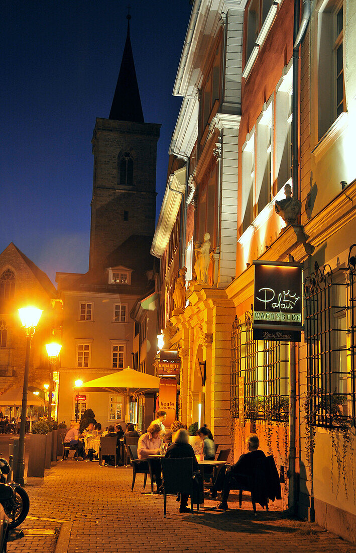 Restaurant in Futter street, Erfurt, Thuringia, Germany
