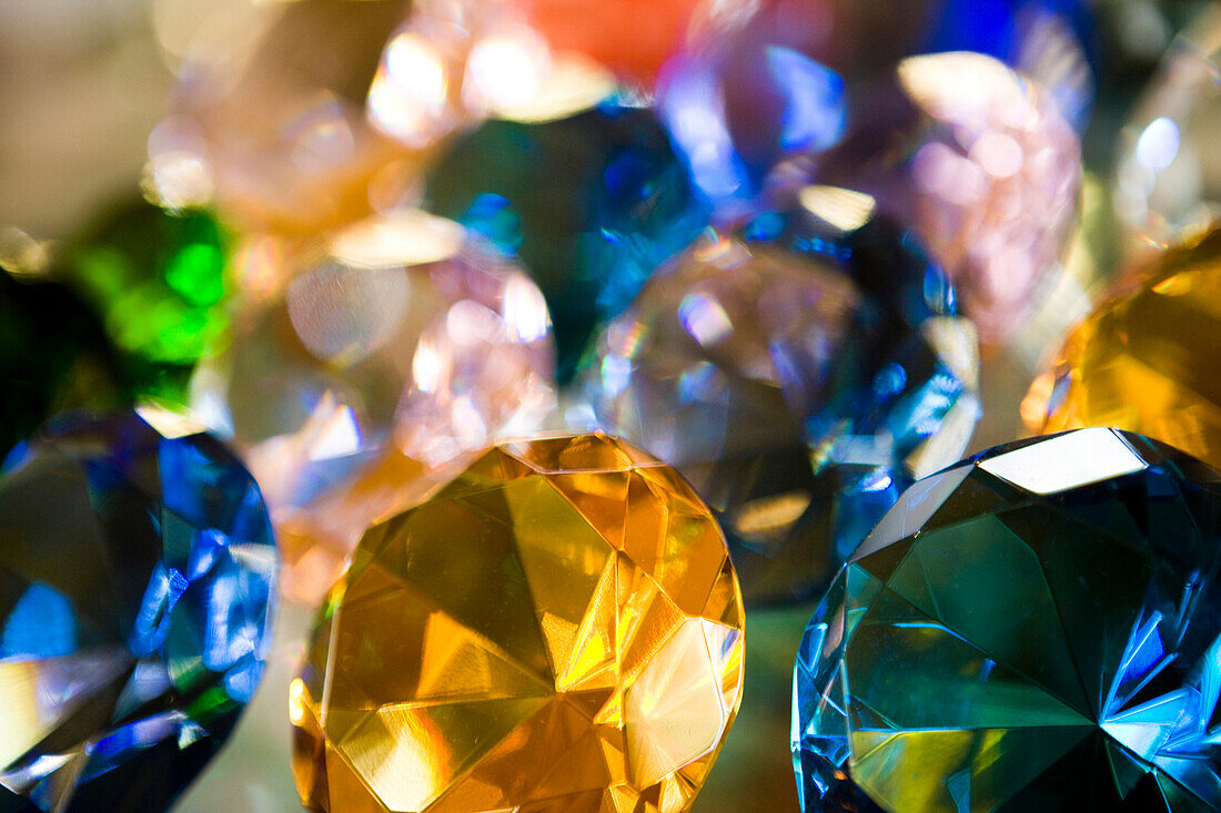 Gems at Russian market, close-up, Phnom Penh, Cambodia, Asia