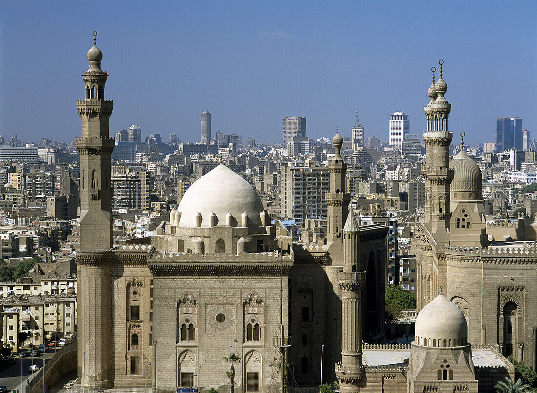 Mosque of Sultan Hassan and Rifai Mosque, Cairo, Egypt
