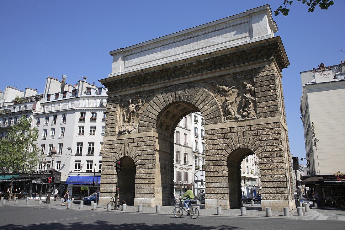 France, Paris, Porte St-Martin