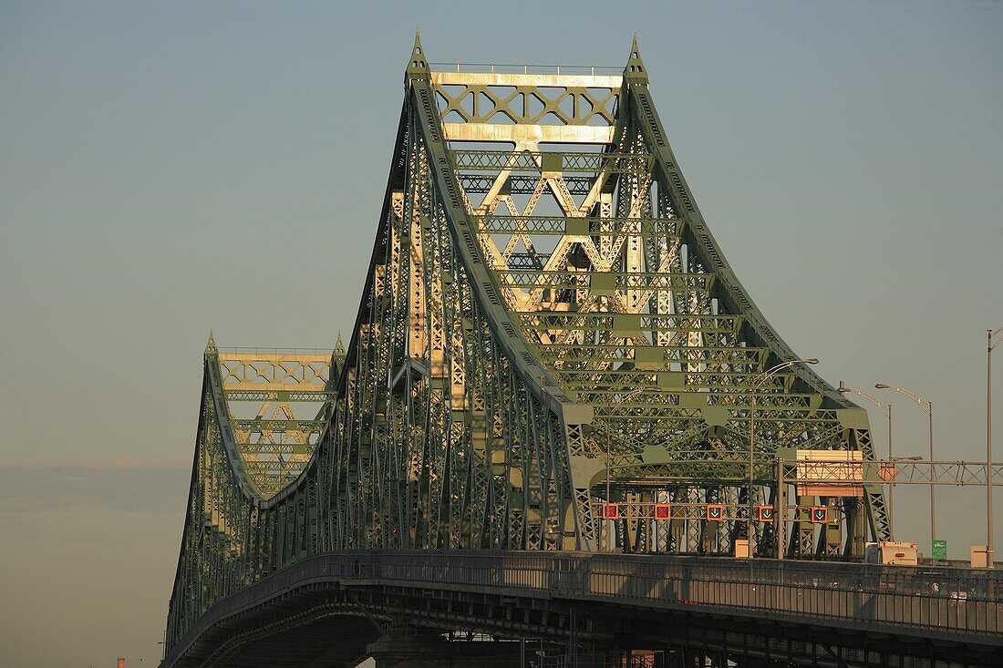 Canada, Quebec, Montreal, Jacques Cartier Bridge