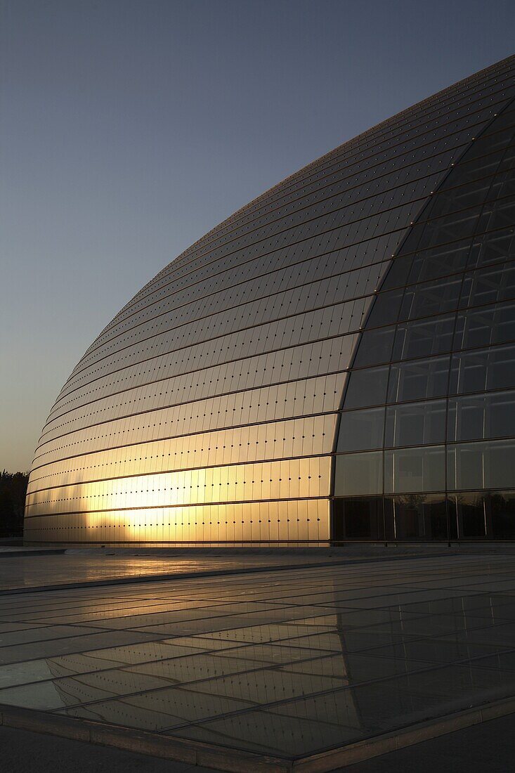 China, Beijing, National Grand Theatre, Paul Andreu architect