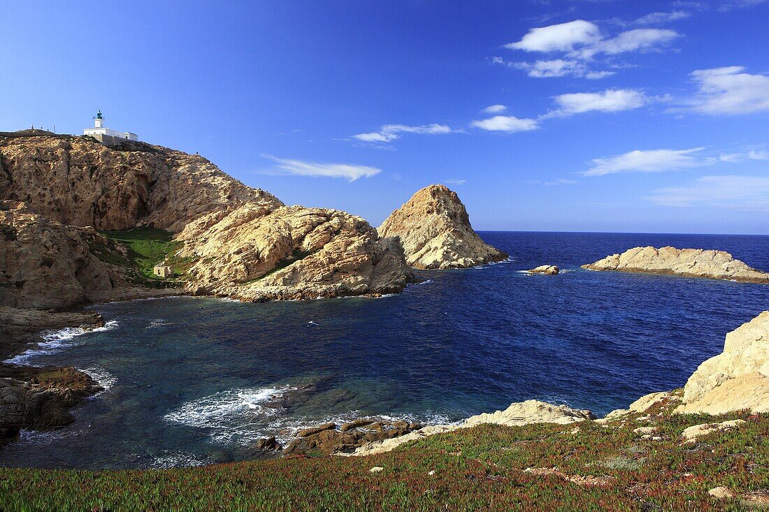 France, Corse, l'Ile Rousse, seaside