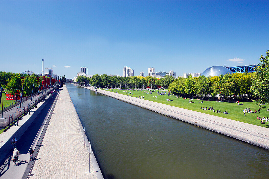 France, Paris, 19ème arr., parc de la Villette