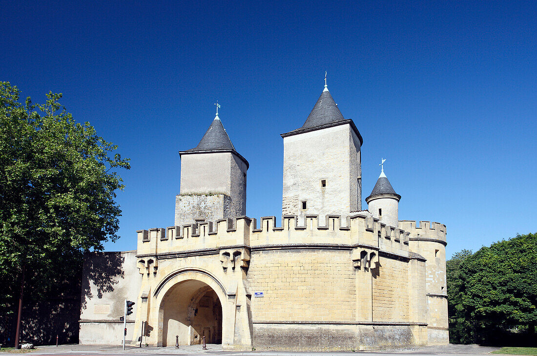 France, Lorraine, Moselle, Metz, porte des Allemands