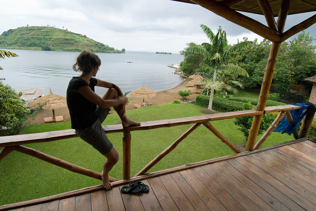 Rwanda, lake Kivu, Gisenyi, Paradise lodge