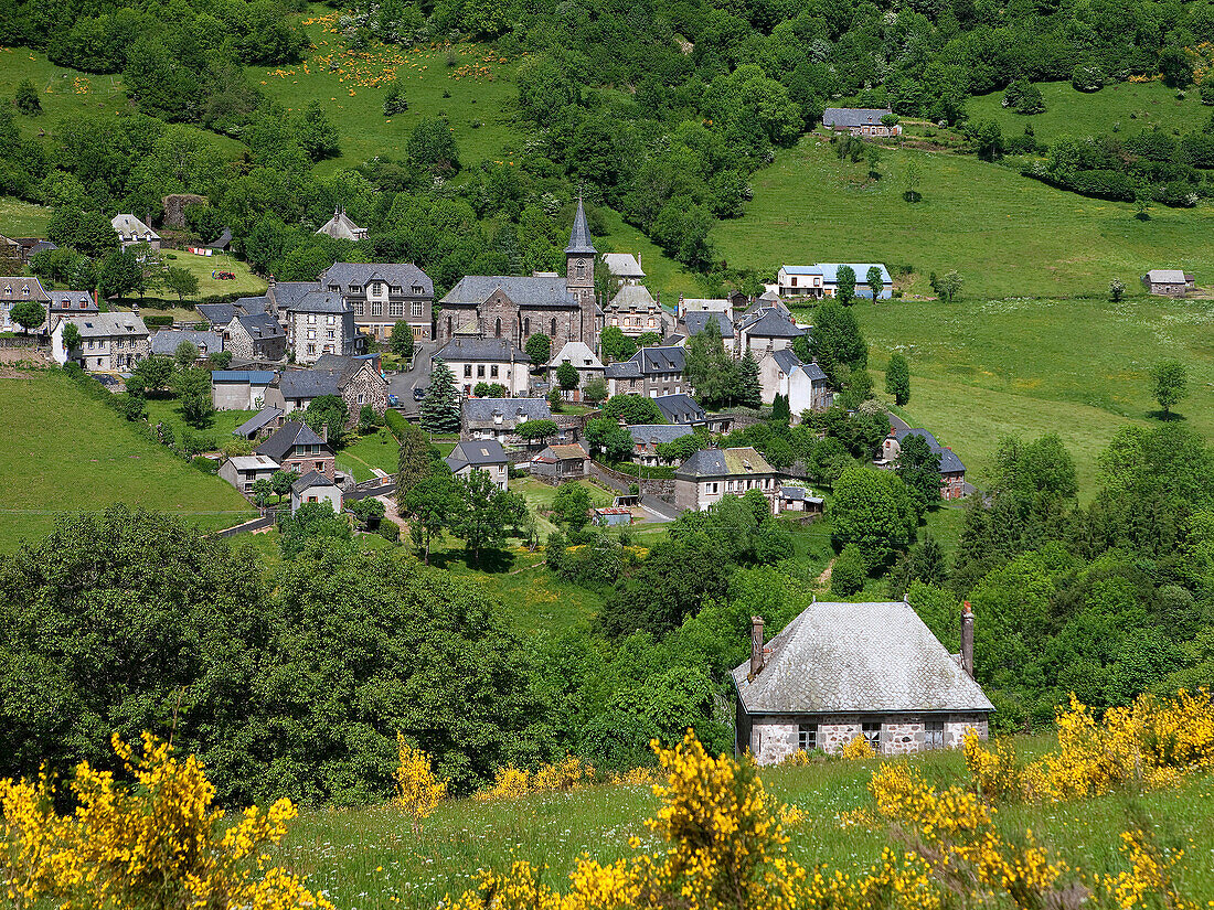 France, Auvergne, Cantal, Falgoux