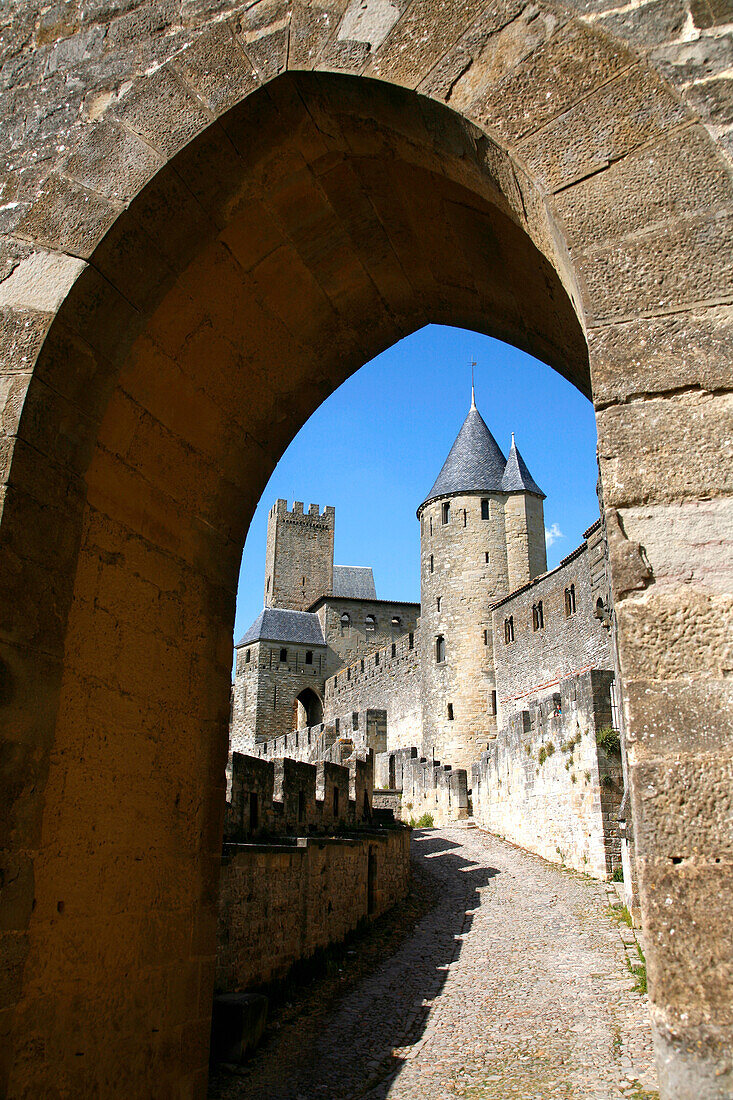 France, Languedoc-Roussillon, Aude, Carcassonne, medieval city (unesco world heritage)