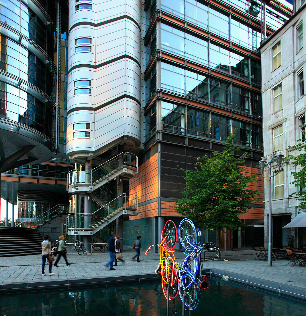 Germany, Berlin, Potsdamer Platz, modern architecture