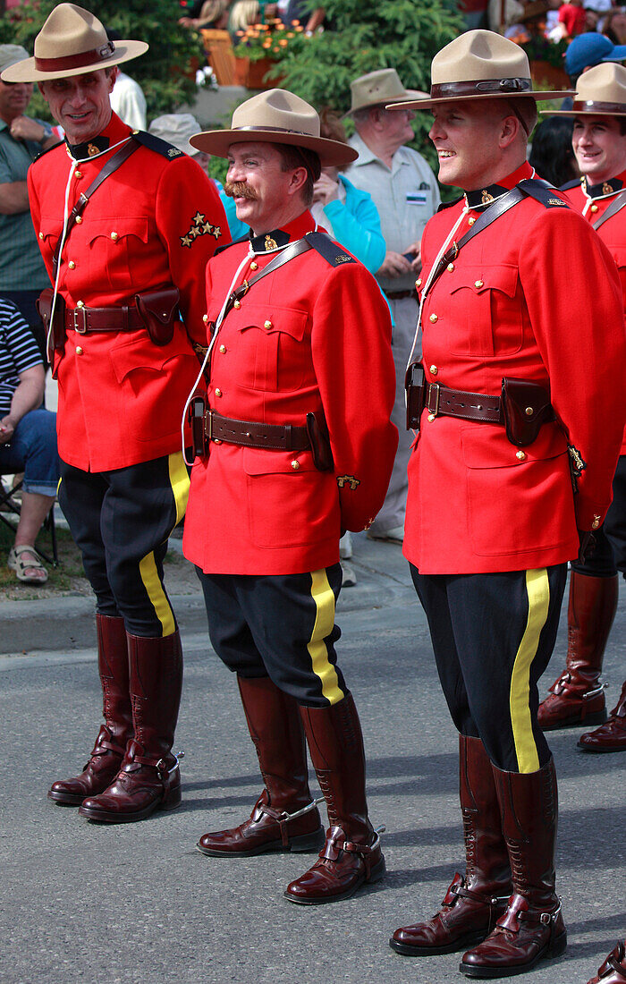 Canada, Alberta, Banff, Royal Canadian Mounted Police