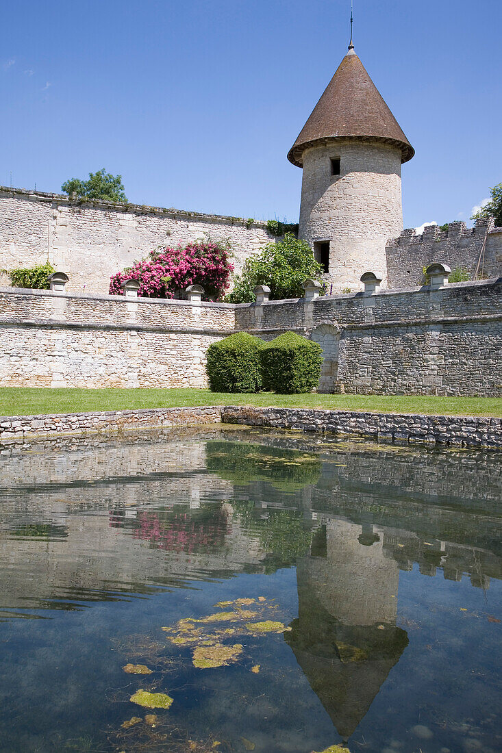 France, Val d'Oise, Vexin, Chaussy, domaine of Villarceaux