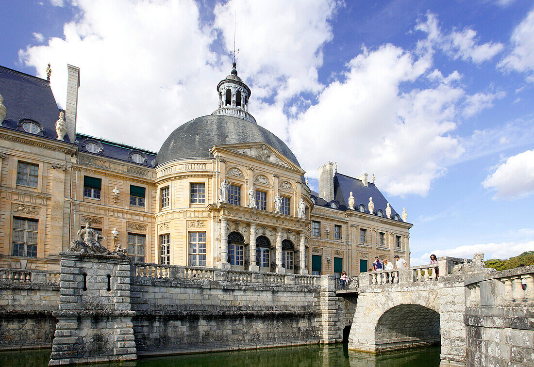 France, Paris region, Seine et Marne, Vaux le Vicomte castle