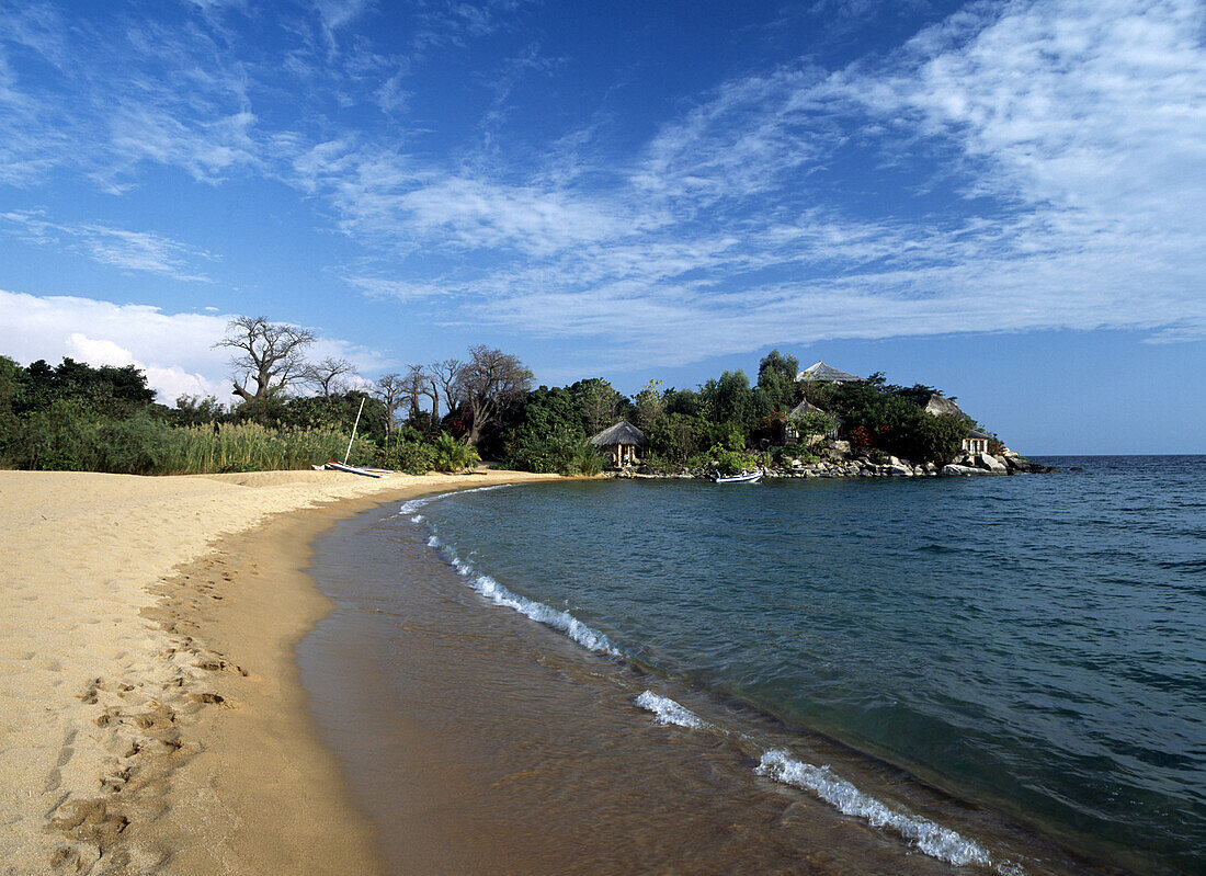 Kaya Mawa hotel, Likoma Island, Lake Malawi, Malawi