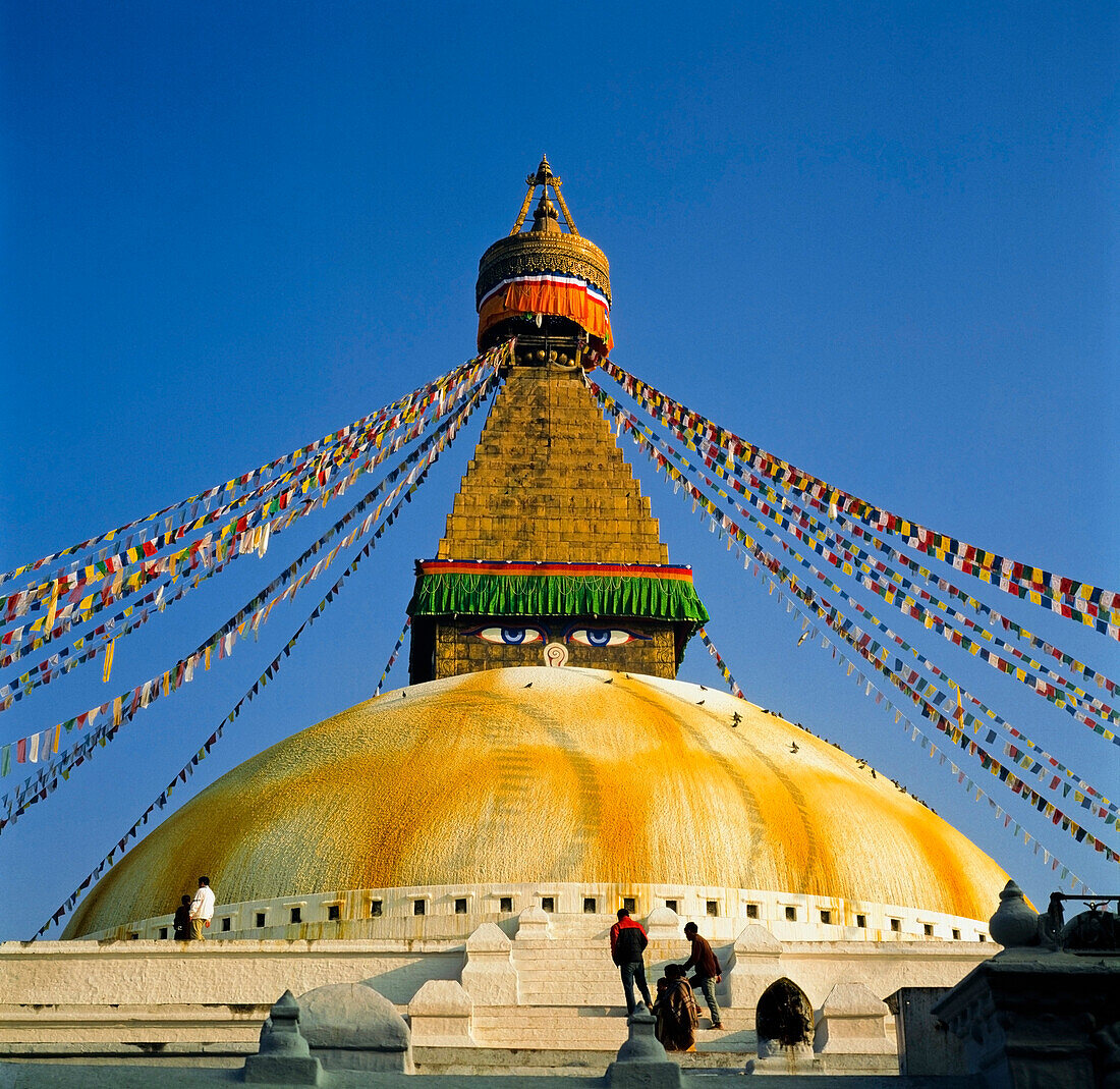 Boudanath stupa, Kathmandu, Nepal