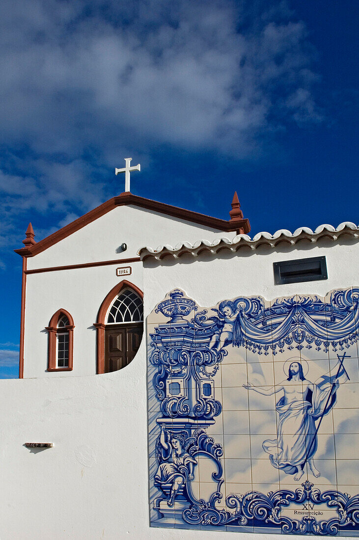 Chapel of Nossa Senhora de Fatima, Santa Maria Island, Archipelago of Azores, Portugal