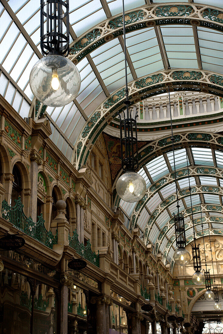 The County Arcade, Leeds, West Yorkshire, England