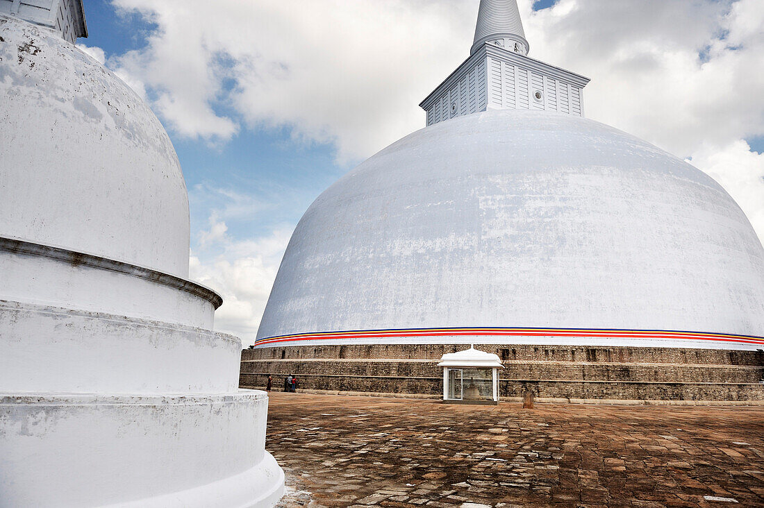 Ruvanveli Dagoba, Anuradhapura, kulturelles Dreieck, UNESCO Weltkulturerbe, Sri Lanka