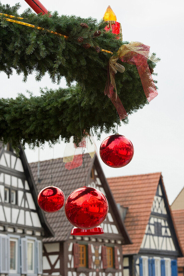 Christmas market, Kandel, Rheinland-Pfalz, Germany