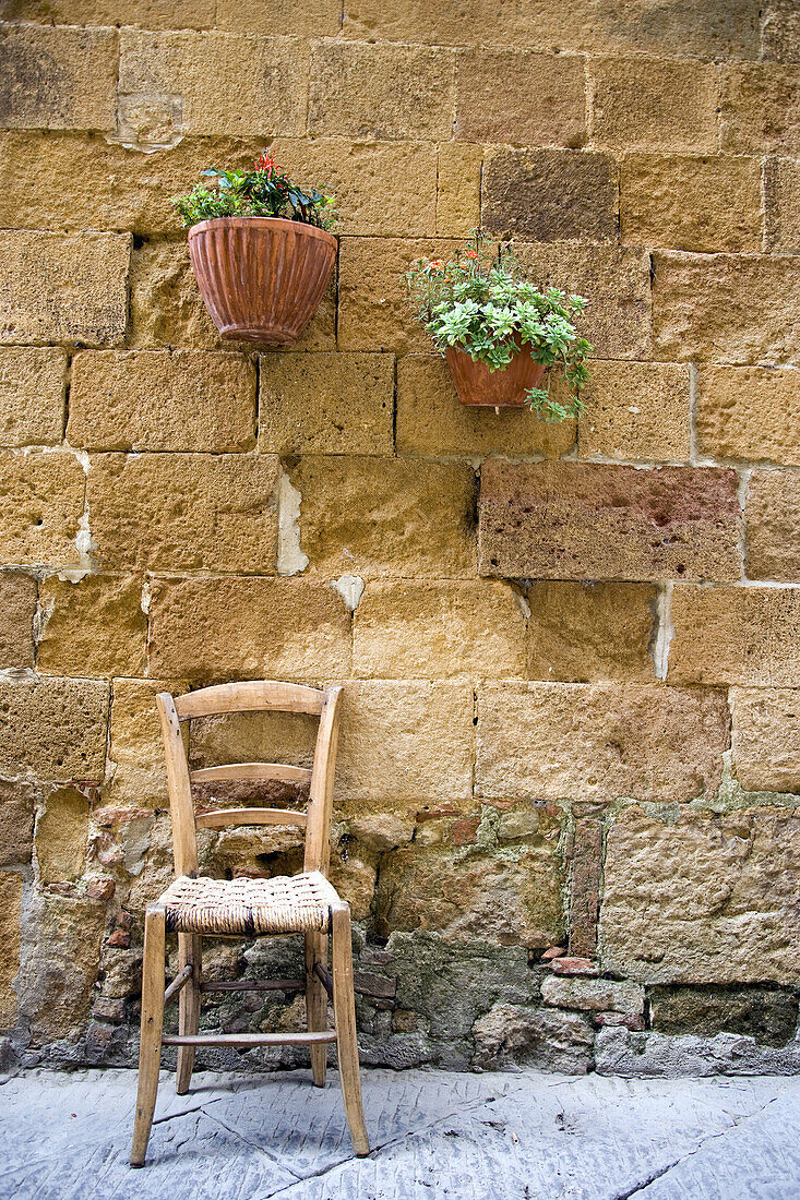 City view, Pienza, Pienza, Tuscany, Italy