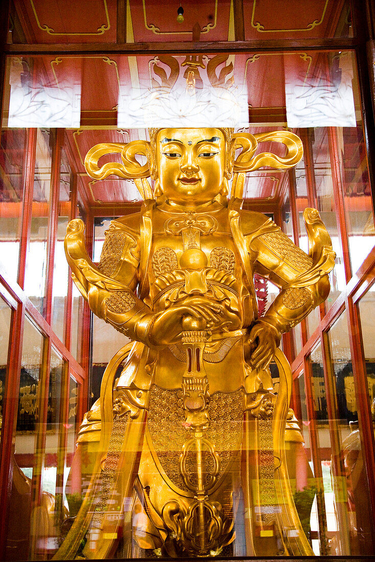 Buddhist statue in Sam Poh Tong Temple, Cameron Highlands, Pahang, Malaysia