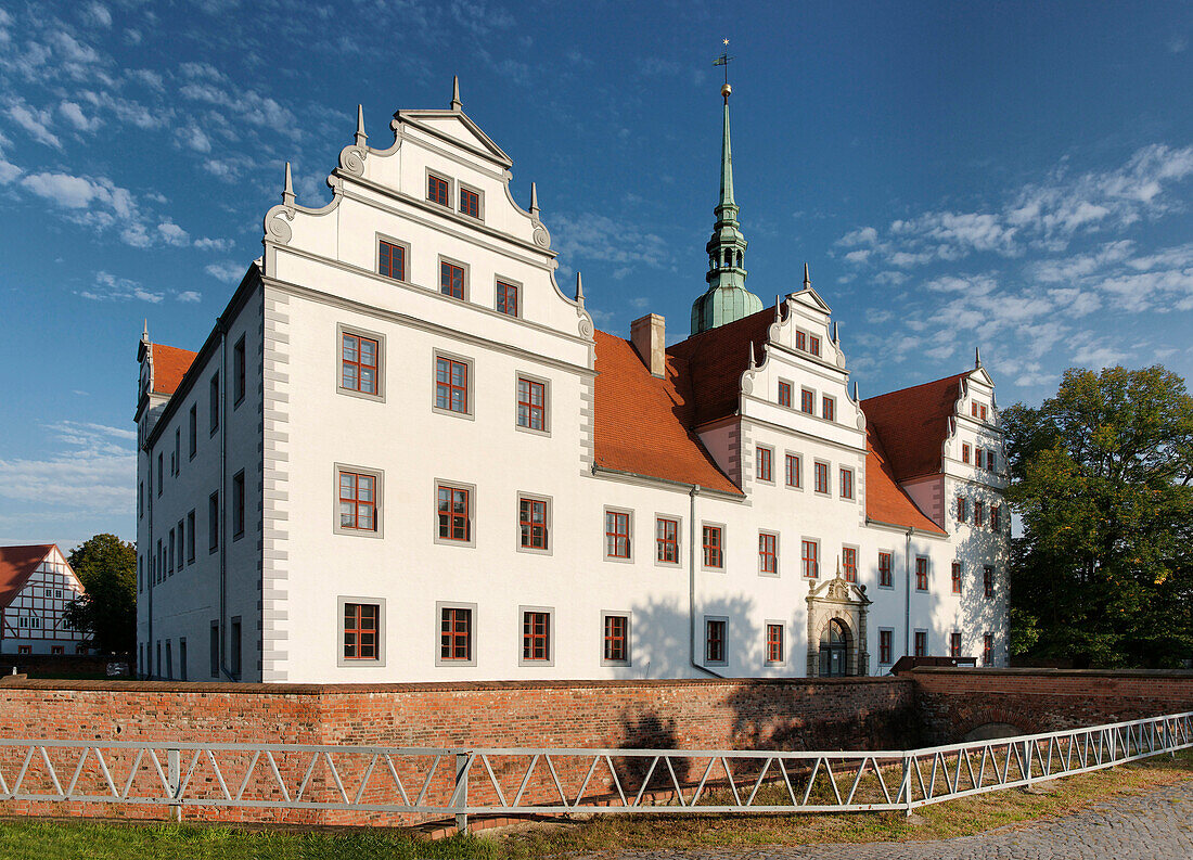 Schloss, Pfarrhaus, Doberlug-Kirchhain, Elbe-Elster Kreis, Land Brandenburg, Deutschland