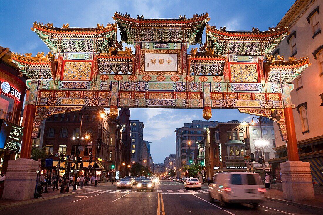 China Town Arch in Washingto, DC