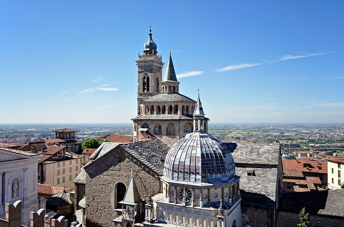 italy, Bergamo, panorama