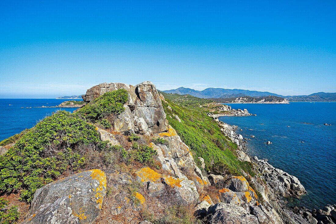 Punta Santa Caterina, Southeast Sardinia, Sardinia, Italy