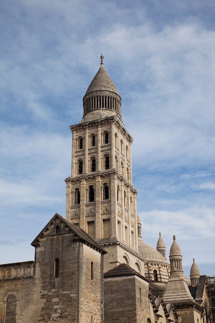 France, Aquitaine Region, Dordogne Department, Perigueux, tower of the Cathedrale St-Front cathedral