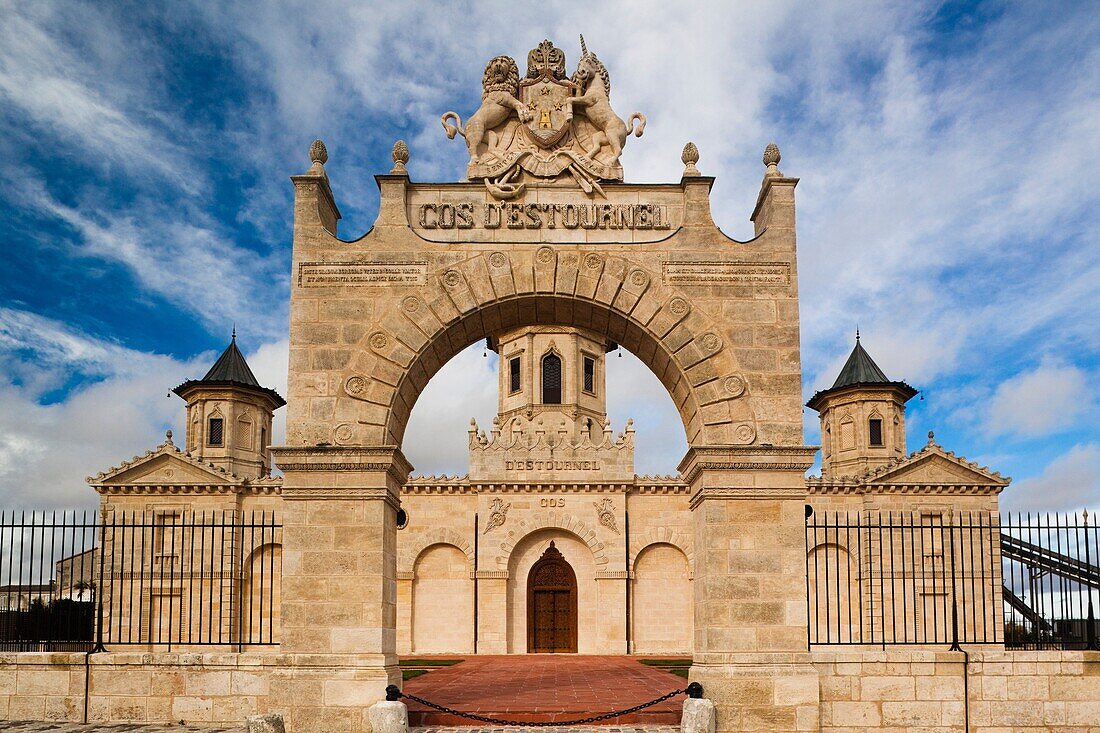 France, Aquitaine Region, Gironde Department, Haute-Medoc Area, St-Estephe, Chateau Cos d´Estournel winery