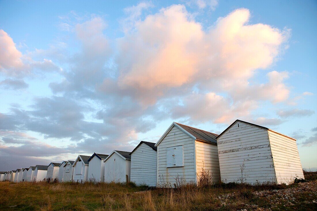 Strandhütten in Shoreham by Sea, England