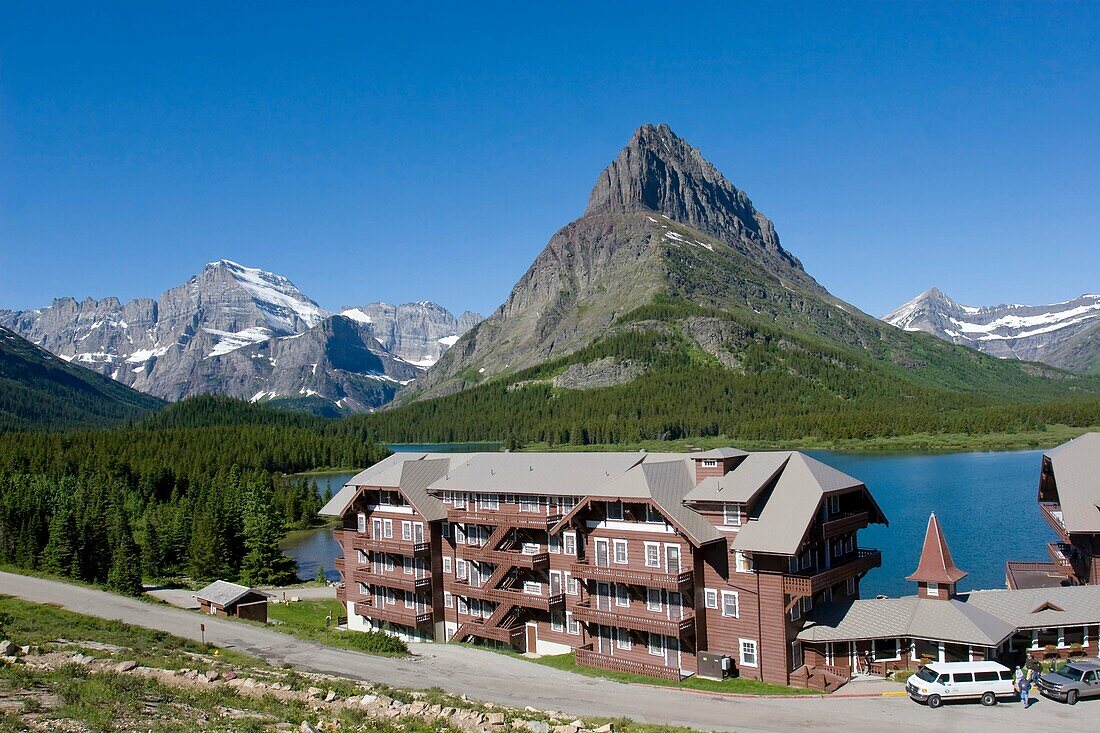 Many Glacier Hotel Glacier National Park USA