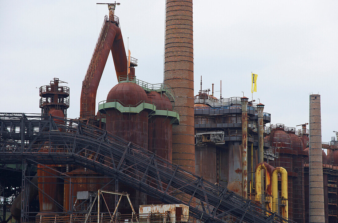 Detail of the mine Voelklinger Huette, Voelklingen, Saarland, Germany, Europe