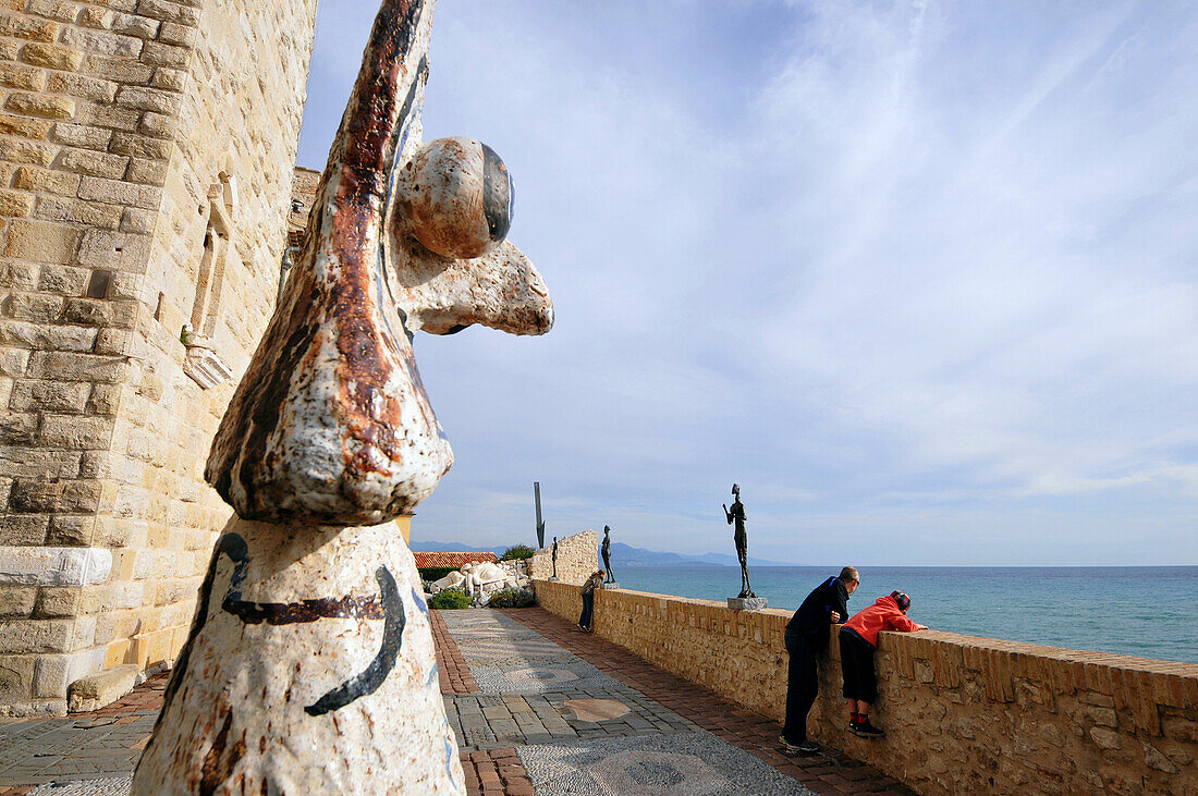 Musee Picasso im Château Grimaldi, Antibes, Côte d'Azur, Süd Frankreich, Europa