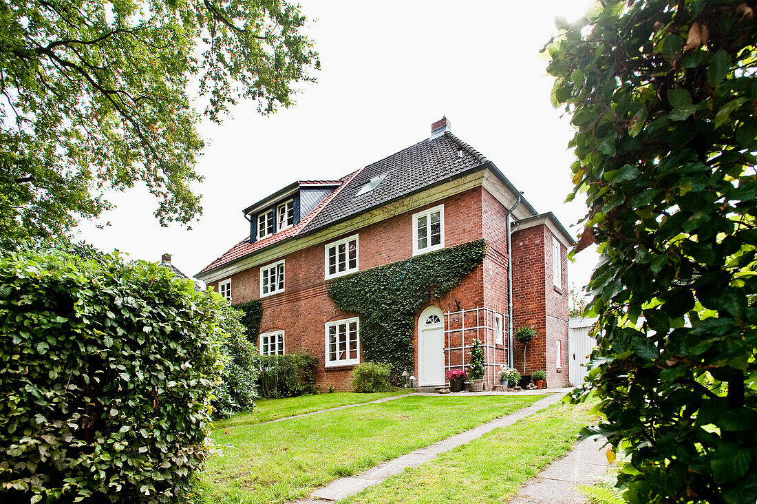 Old house, Hamburg, Germany