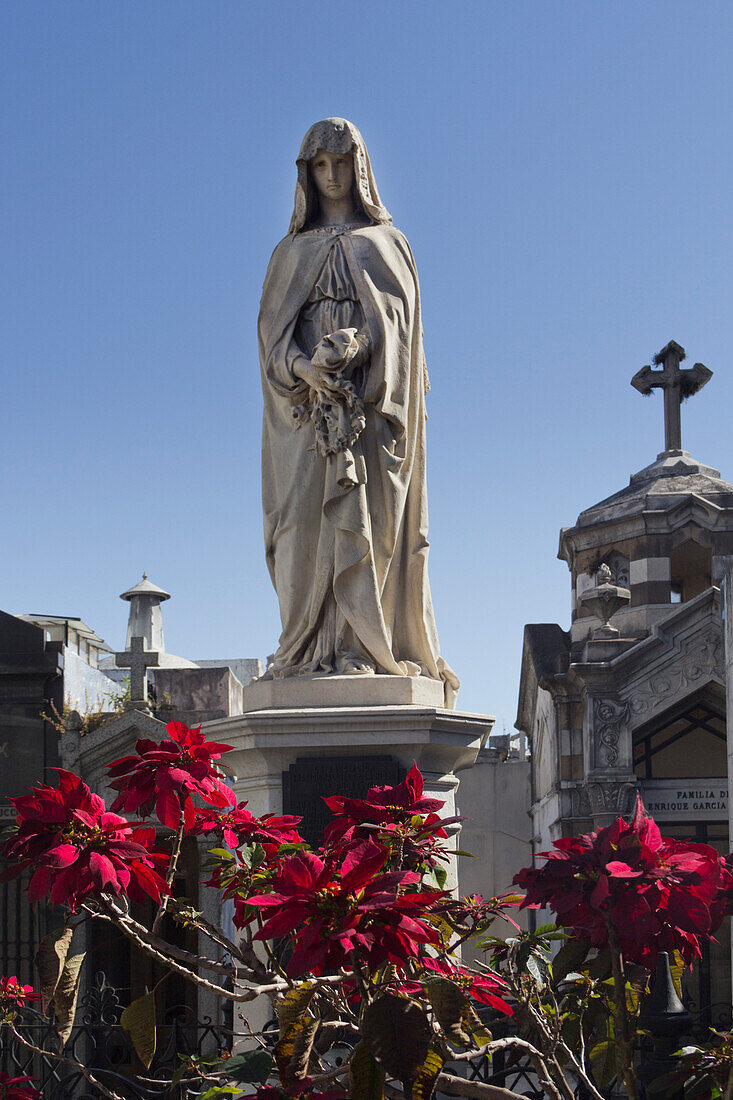 Grabmonumente auf dem Recoleta Friedhof, Buenos Aires, Argentinien