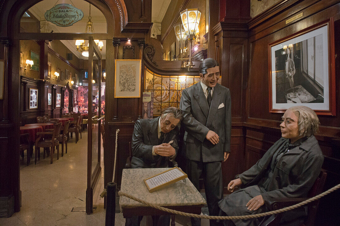 Famous Cafe Tortoni in the Avenida de Mayo since 1958, Buenos Aires, Argentina