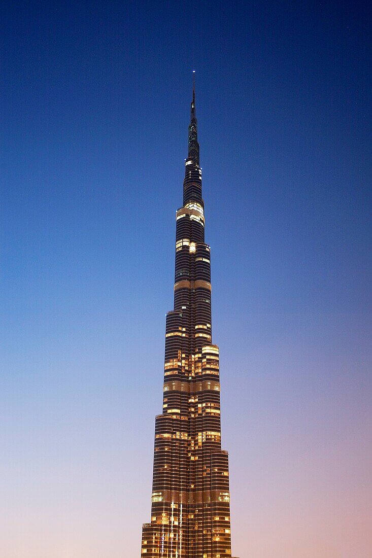 United Arab Emirates January-2010 Dubai City Burj Dubai Bldg  World´s tallest.
