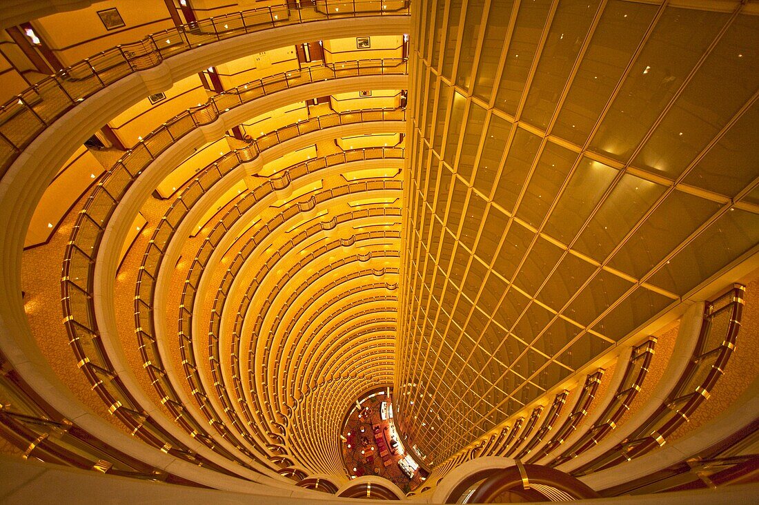 China-May 2010 Shanghai City Jin Mao Bldg  Interior.
