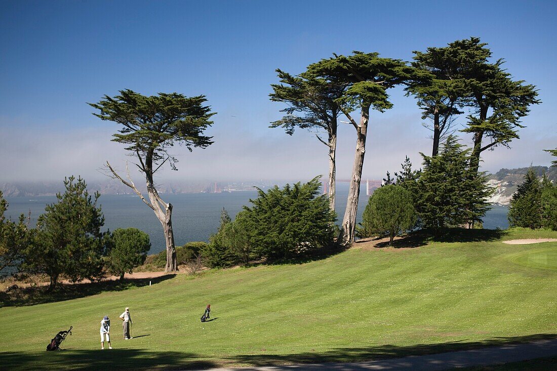 San Francisco, California, Golf Course, Lincoln Park, USA