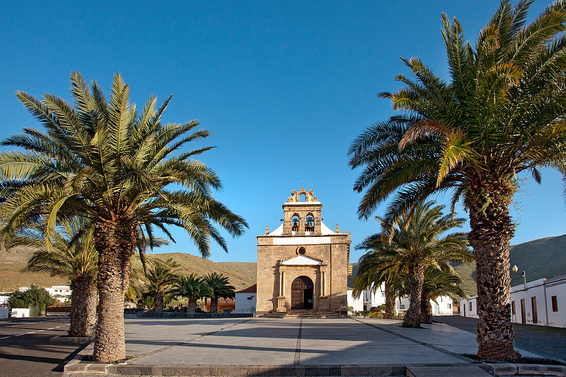Pilgrimage church, Santuario de la Vega, Vega de Rio de las Palmas, Fuerteventura, Canary Islands, Spain