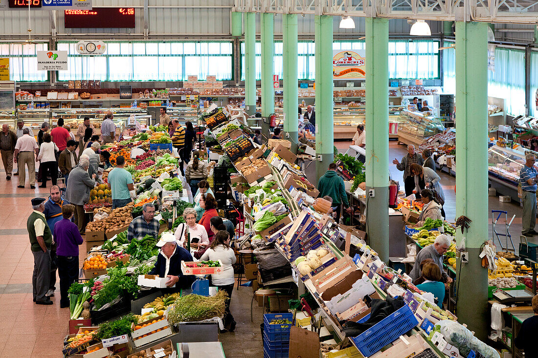 Farmers market, Mercado Agricola, Vega de San Mateo, Gran Canaria, Canary Islands, Spain