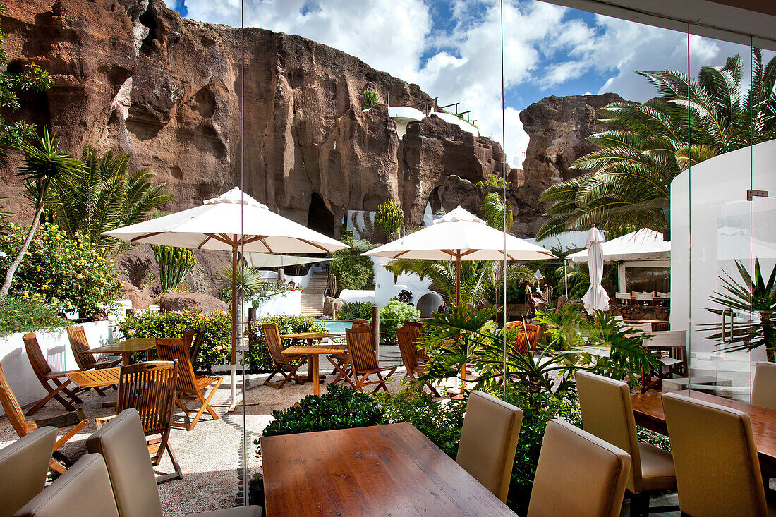 Restaurant LagOmar, Nazaret, Lanzarote, Canary Islands, Spain, Europe