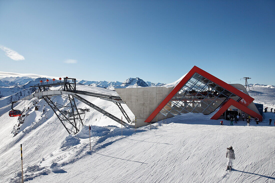 3S Cabin Lift, Ski Resort Pengelstein, Lift, Kirchberg, Kitzbuhel, Tyrol, Austria